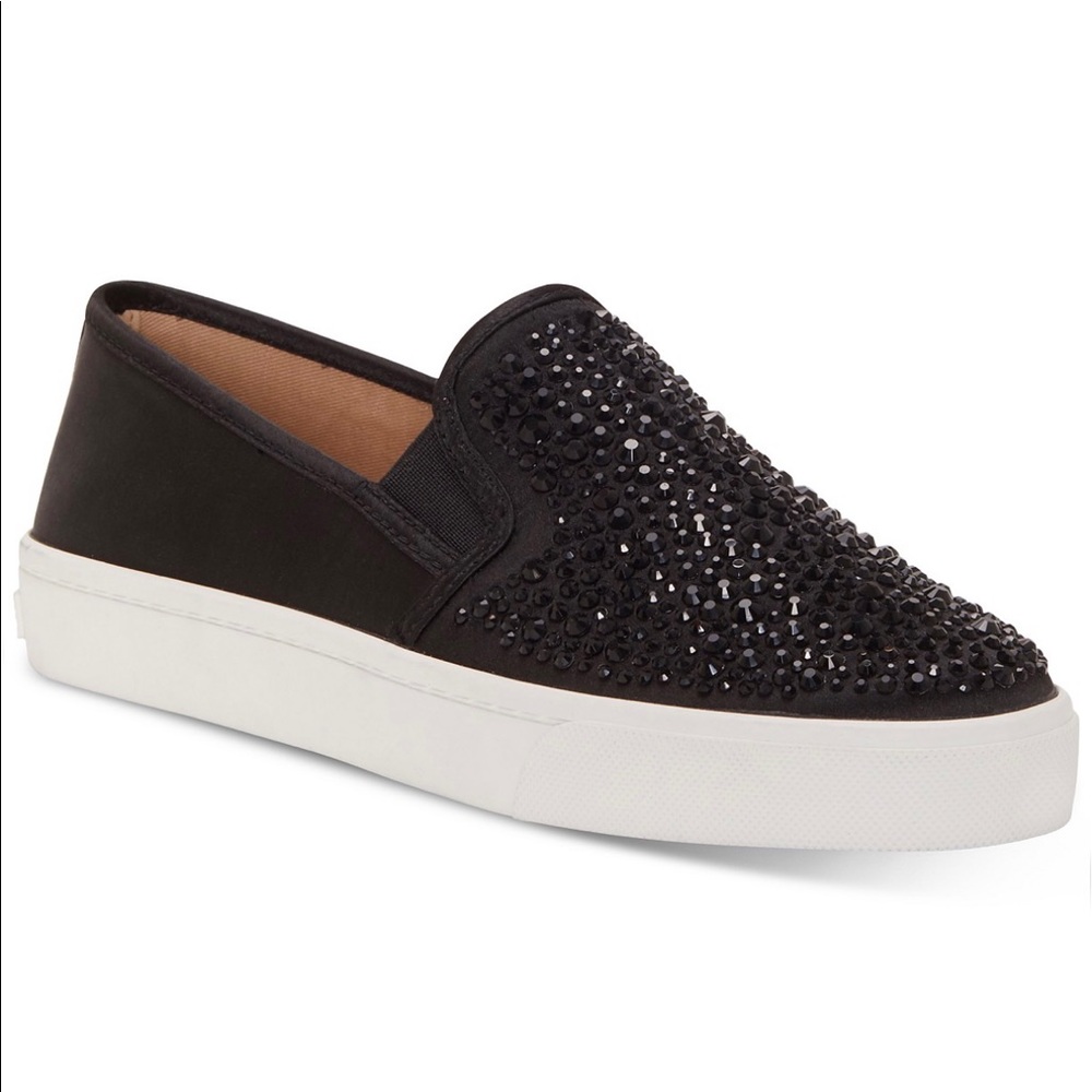 INC slip-on shoes with rhinestones